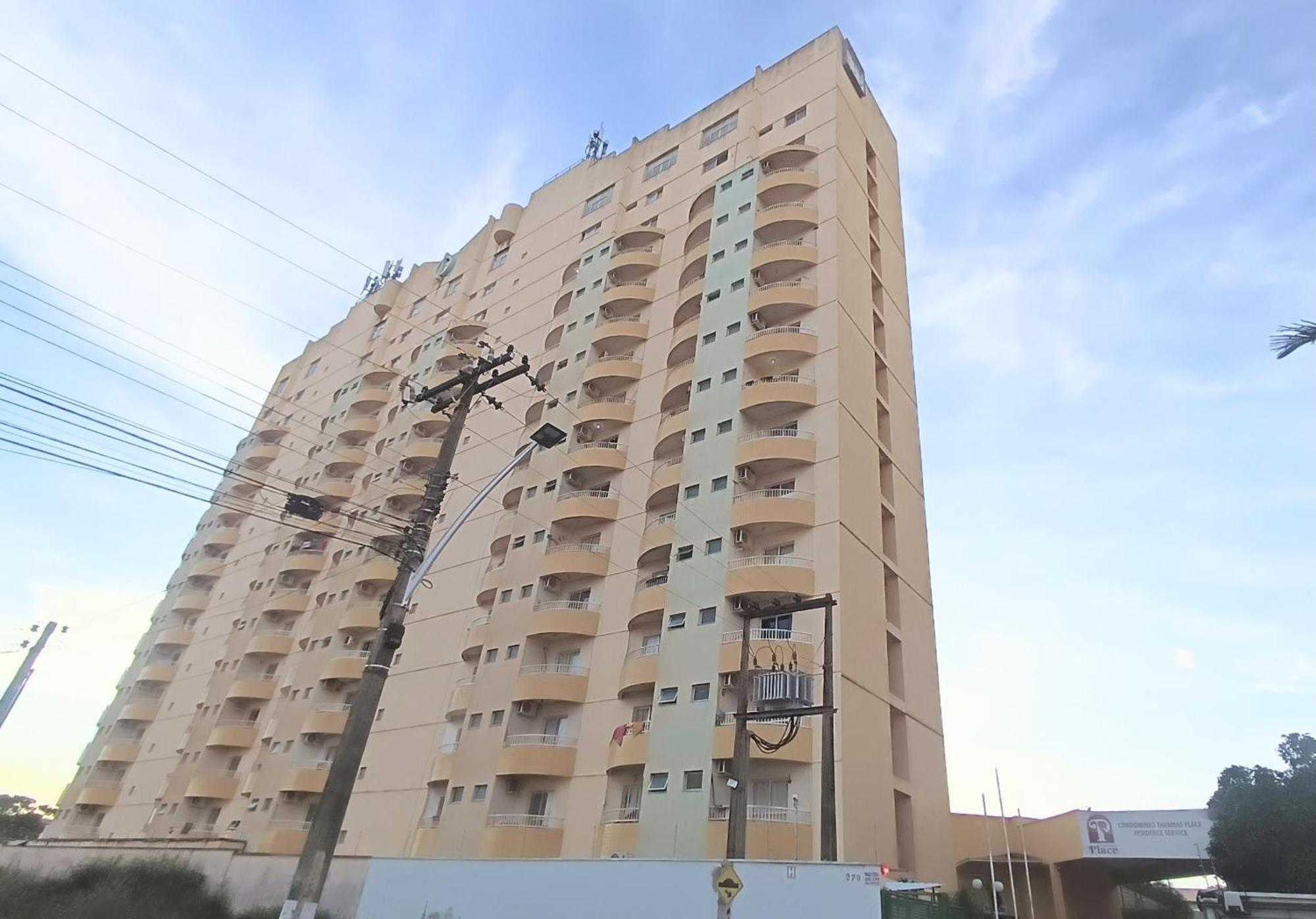 Апарт отель Flat Com Parque Aquatico Калдас-Новас Экстерьер фото